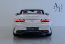مرسيدس بنز S 560 كوبيه  2018 Mercedes Benz S560 Convertible V8, Service History, Fully Loaded, Excellent Condition, GCC Spec