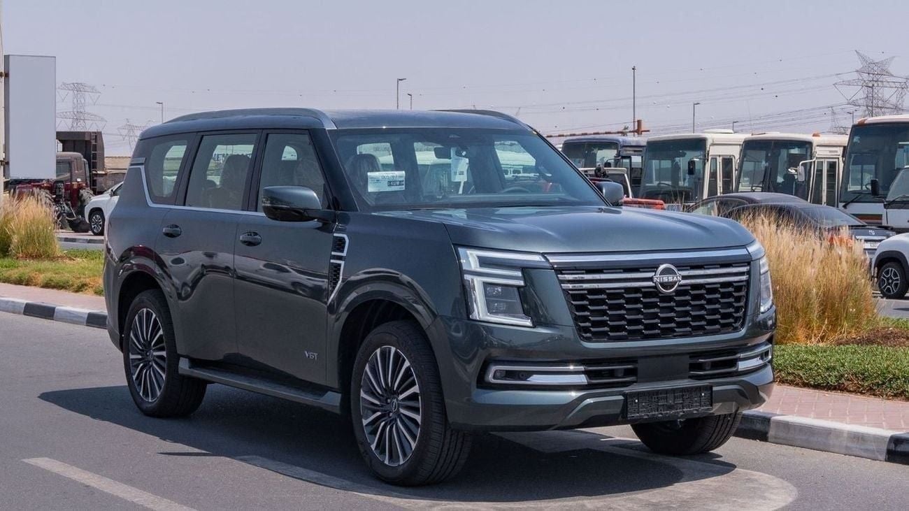 New 2026 Nissan Patrol LE Platinum 3 5L AT Petrol Green 2026 For Sale new-2026-nissan-patrol-le-platinum-3-5l-at-petrol-green-2026-for-sale