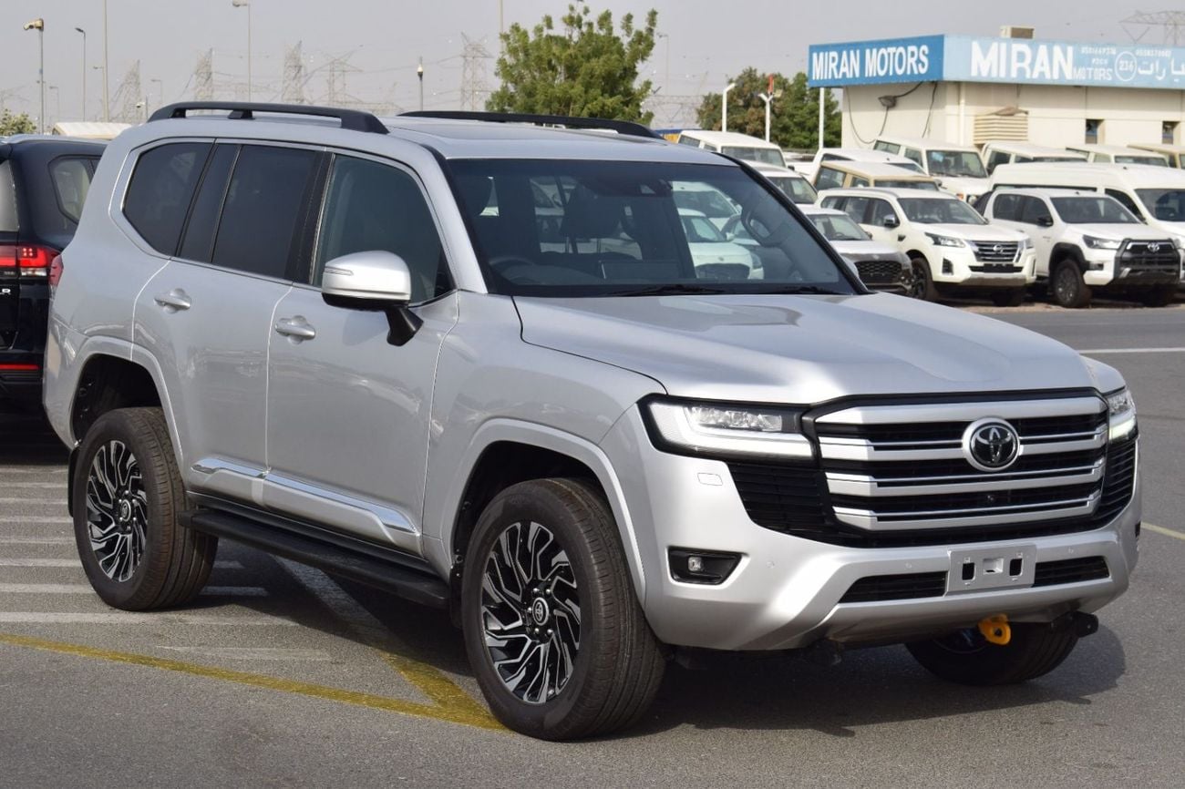 Toyota Land Cruiser Toyota landcruise 2022MODEL VXR 3.3 Twin turbo Diesel engine Full option Colour sliver push start Tr