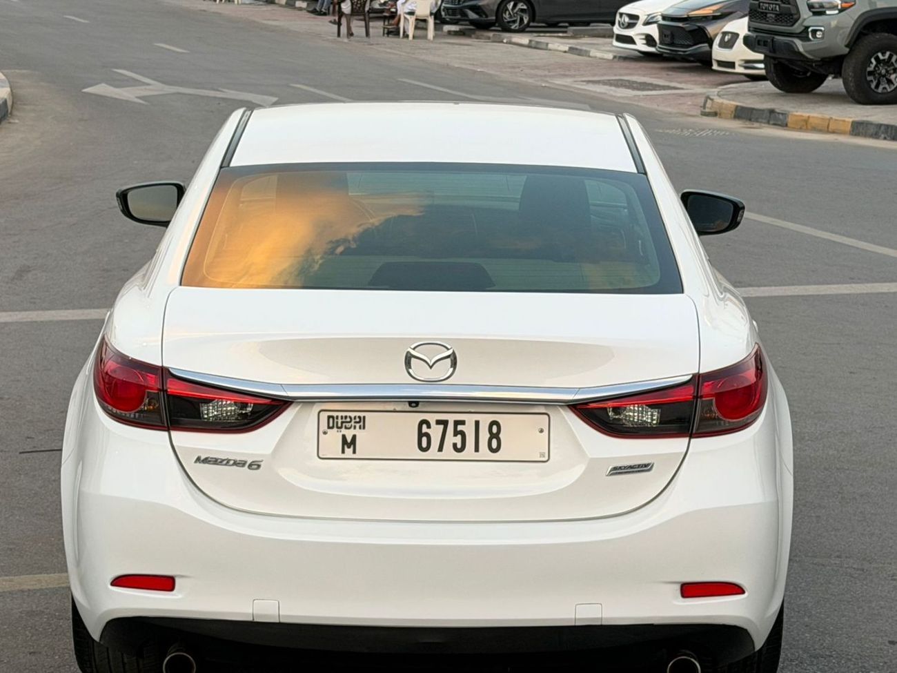 Mazda 6 4-cylinder, accident-free.