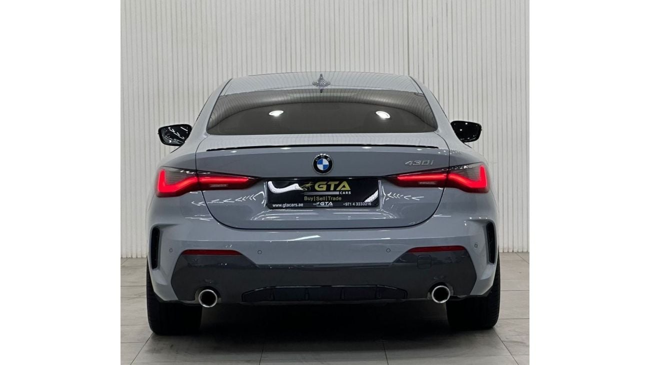 BMW 430i M Sport 2022 BMW 430i M-Sport Coupe, 2026 BMW Warranty + Service Pack, Low Kms, GCC
