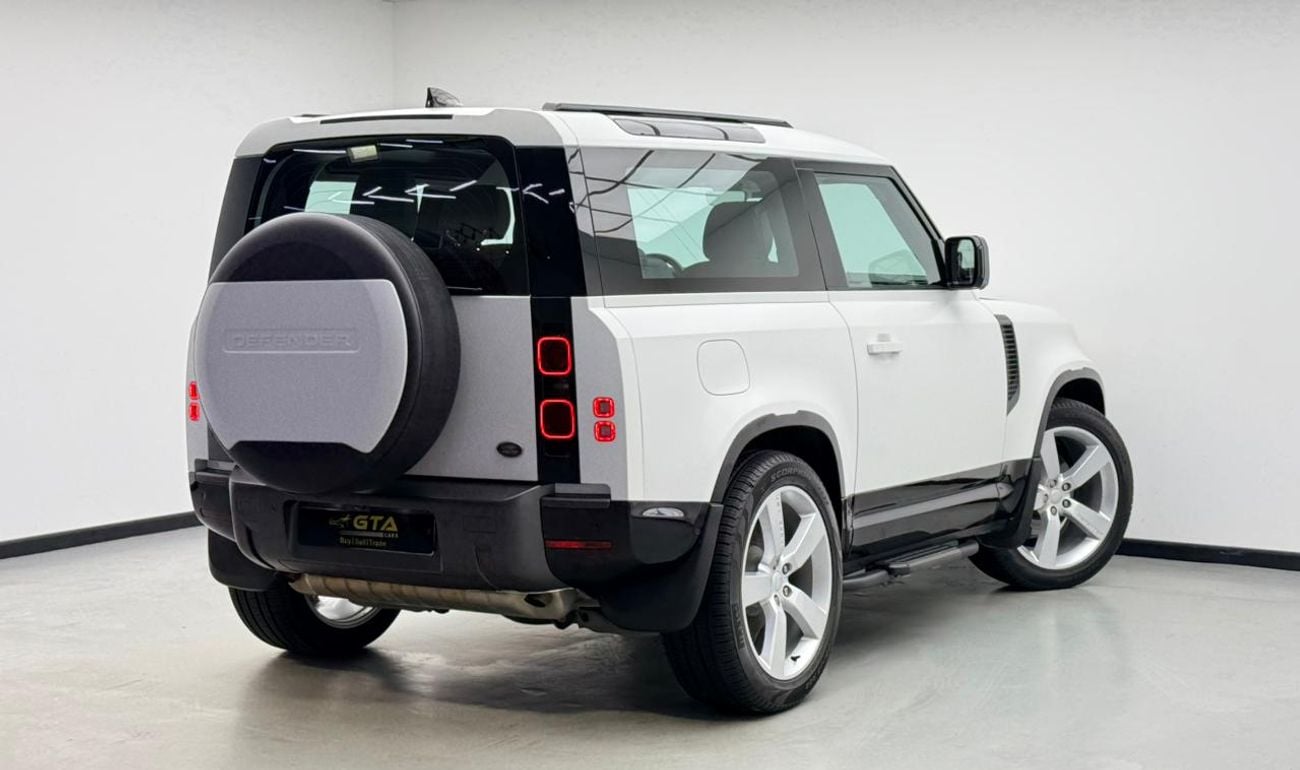 لاند روفر ديفندر 2023 Land Rover Defender 90 SE P400, 2028 LR Warranty, Full LR Service History, Fully Loaded, GCC