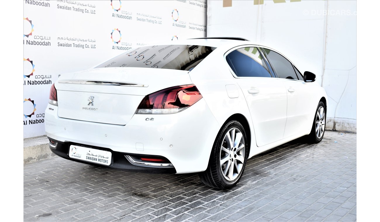 بيجو 508 1.6L GT LINE 2016 MODEL GCC SPECS