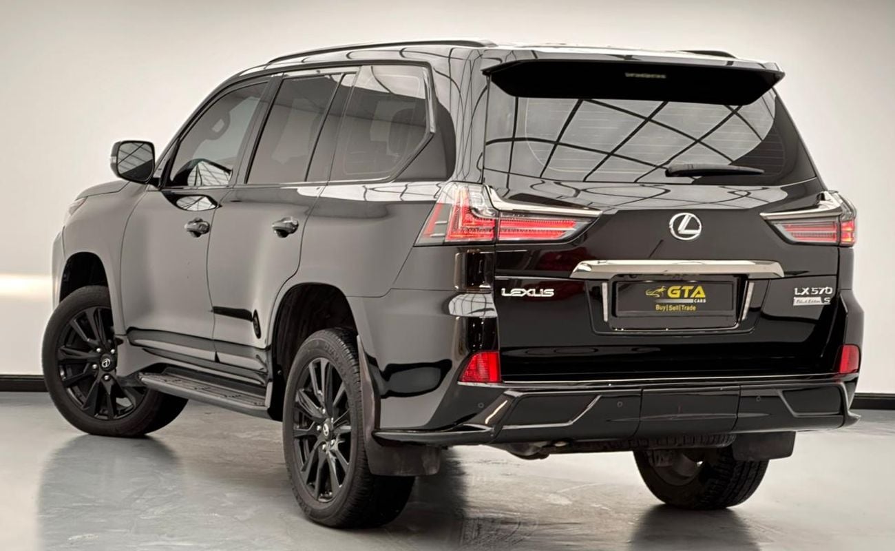 لكزس LX 570 2019 Lexus LX 570 Black Edition, 1 Year Warranty Unlimited Km, Lexus Full Service History, GCC