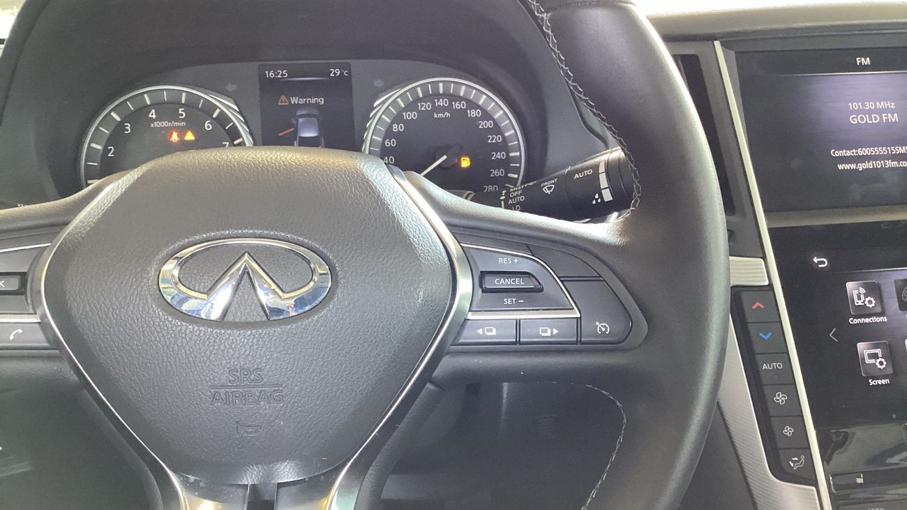 Infiniti Q50 3.0 LUXE SENSORY WOOD VISIB TRIM AUTO | Guaranteed Warranty | 0 Down Payment