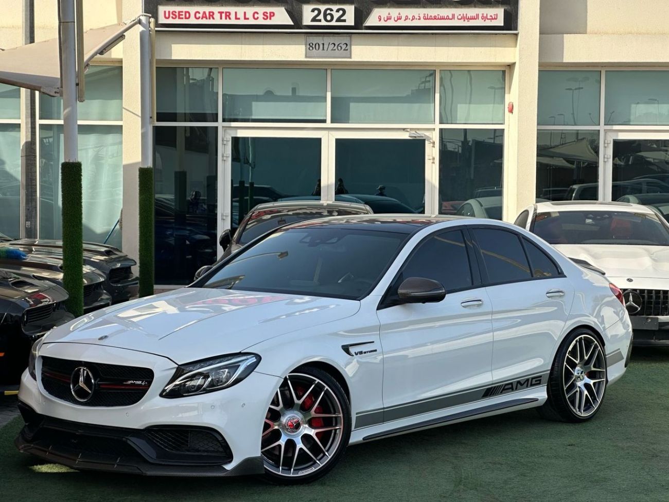 Mercedes-Benz C 36 AMG MERCEDES BENZ AMG C63S IMPORT CLEAN TITLE PERFECT CONDITION