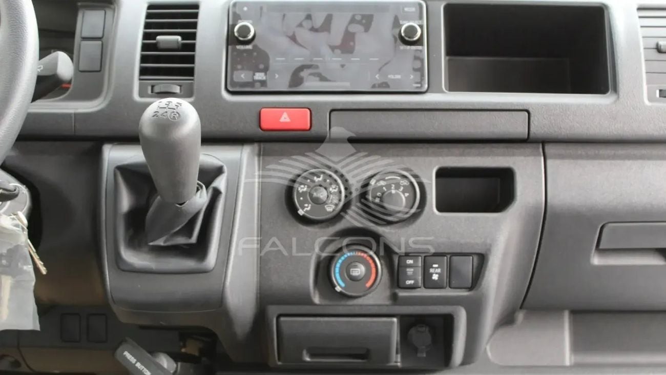 تويوتا هاياس Toyota HIACE D 2.5L M33 GL H R WITH AC , ABS-ALLOY MT