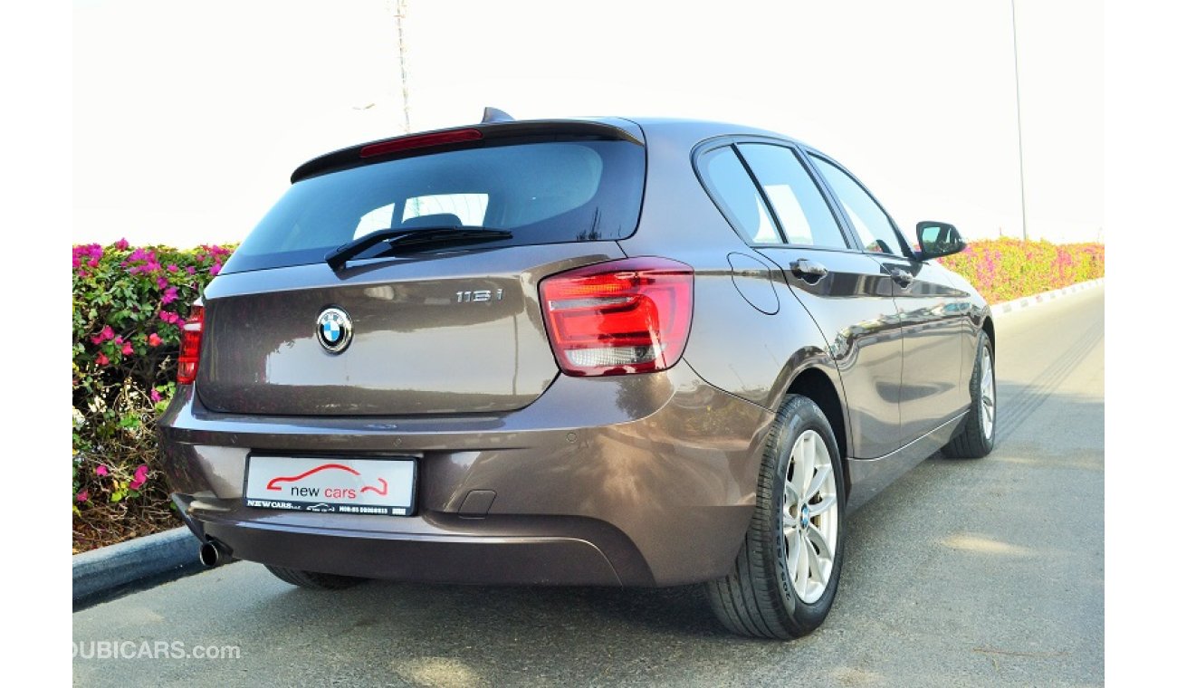 BMW 116i i - ZERO DOWN PAYMENT - 1,115 AED/MONTHLY - 1 YEAR WARRANTY