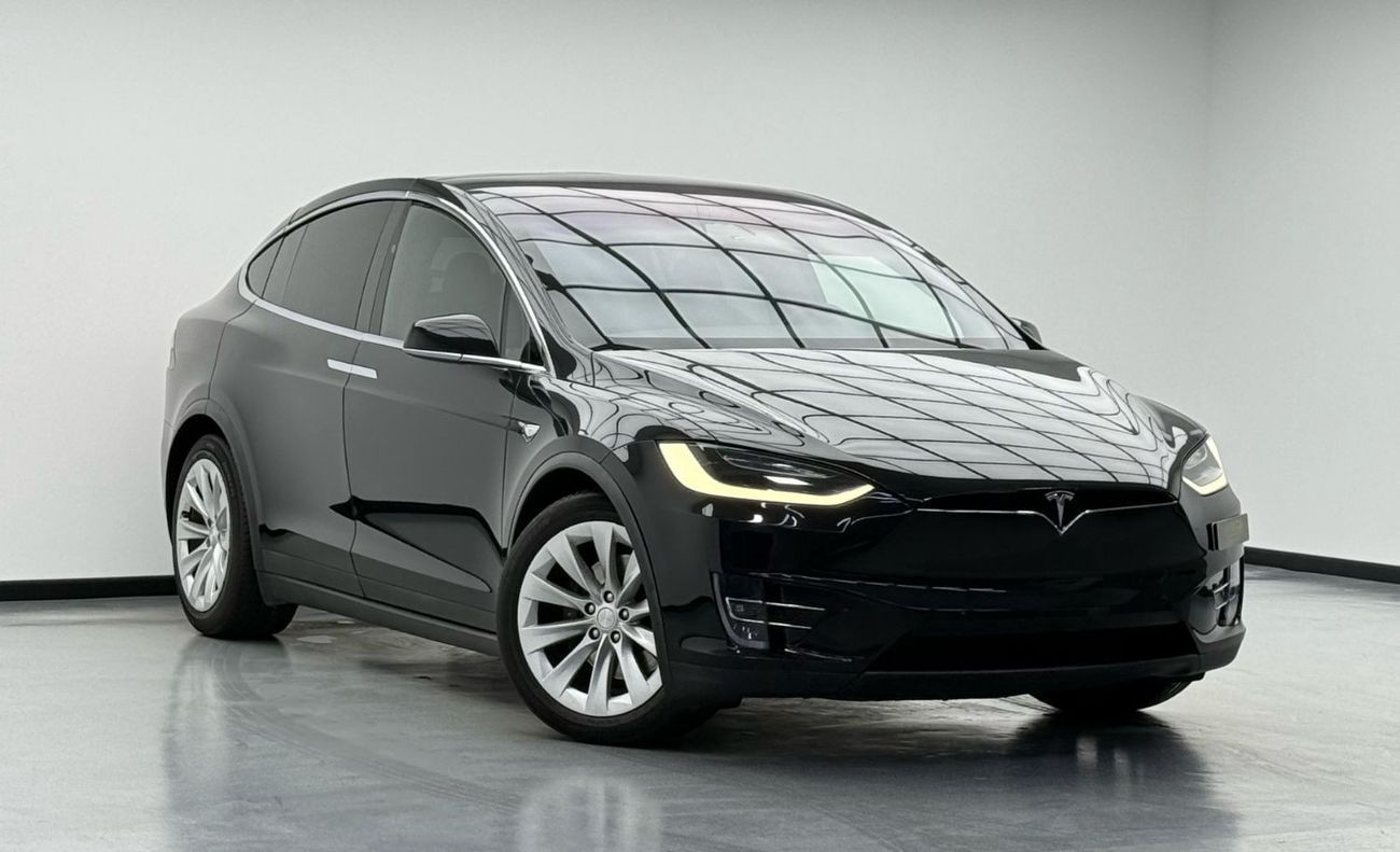 تسلا موديل اكس Long Range (AWD) 2018 Tesla Model X 100D, 2026 Tesla Warranty, Pilot Seats, Excellent Condition, GCC