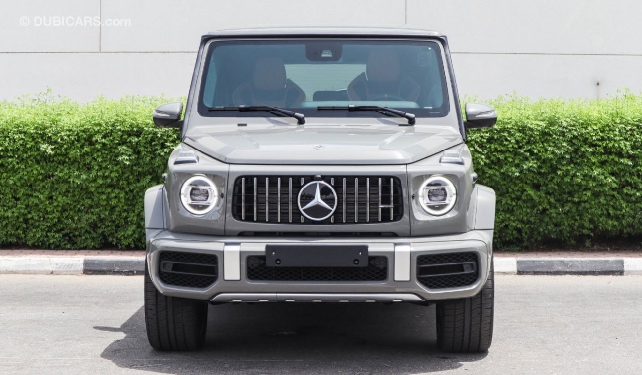 مرسيدس بنز G 63 AMG 2021 Classic Grey (40 Years) Carlex Edition (Export). Local Registration + 10%