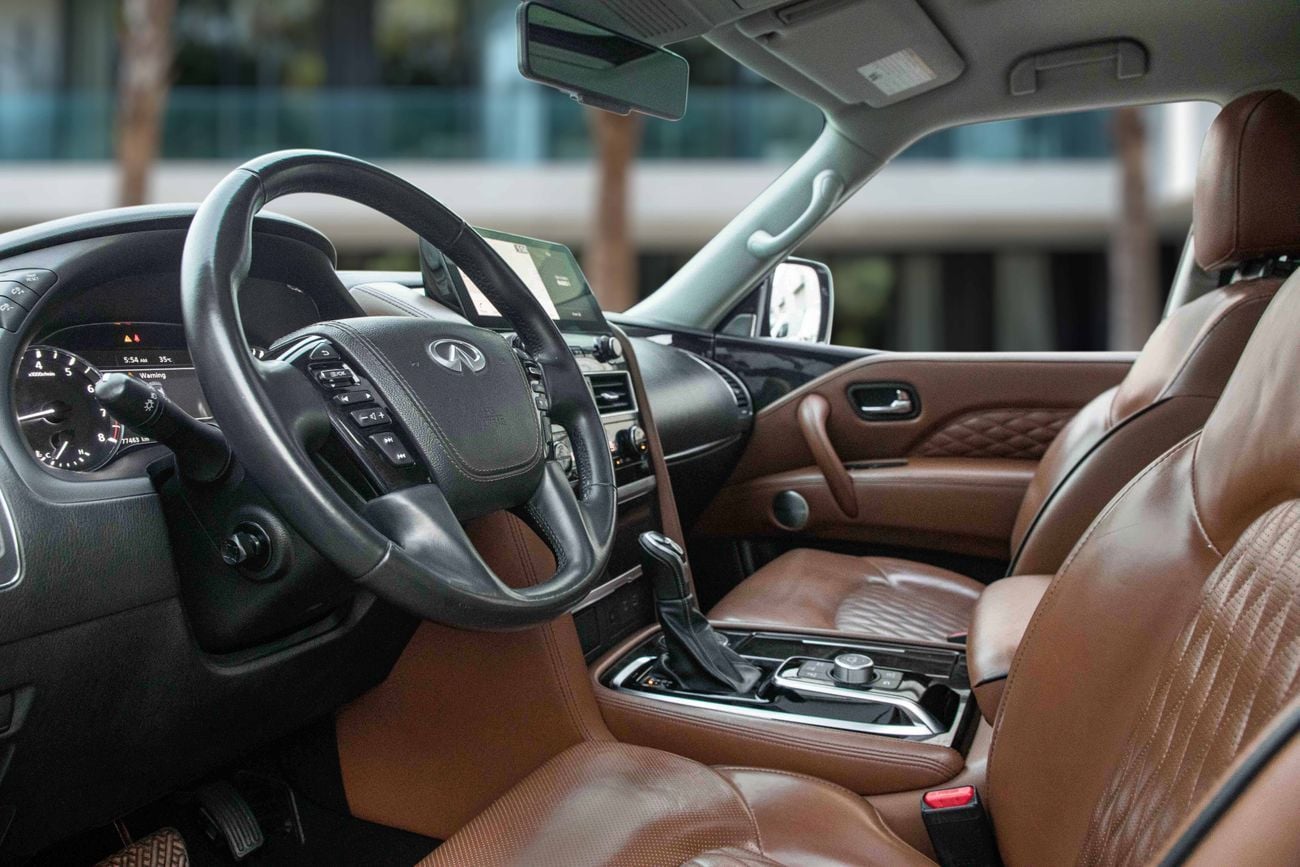 إنفينيتي QX80 LUXE QX80 LUXE | 3,330 P.M | 0% Downpayment | Under Warranty