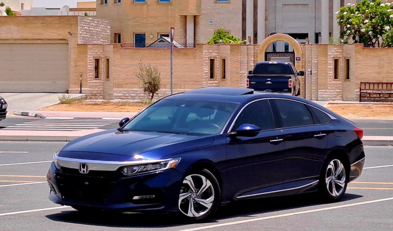 Honda Accord EXL 1.5L 1020-Monthly l GCC l Sunroof, Leather, Radar l Agency Maintained