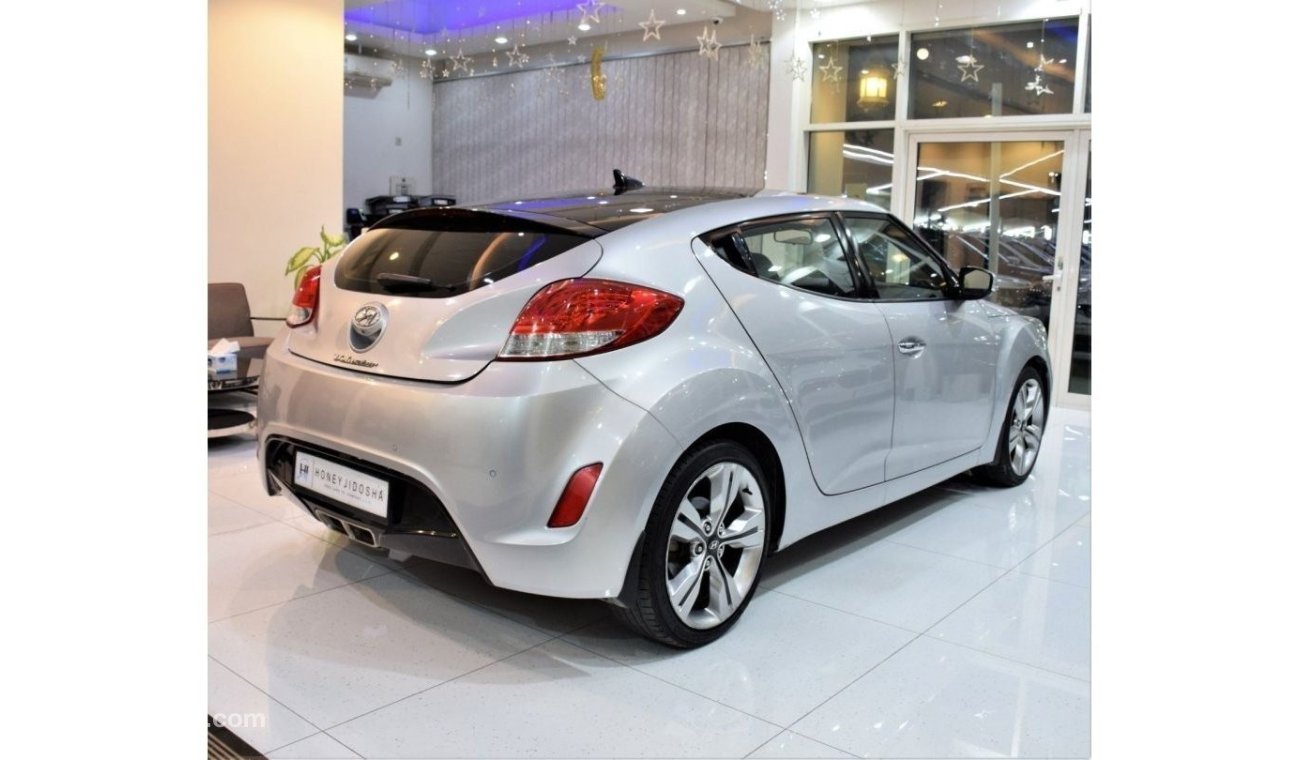 Hyundai Veloster GLS EXCELLENT DEAL for our Hyundai Veloster 1.6L ( 2013 Model! ) in Silver Color! GCC Specs