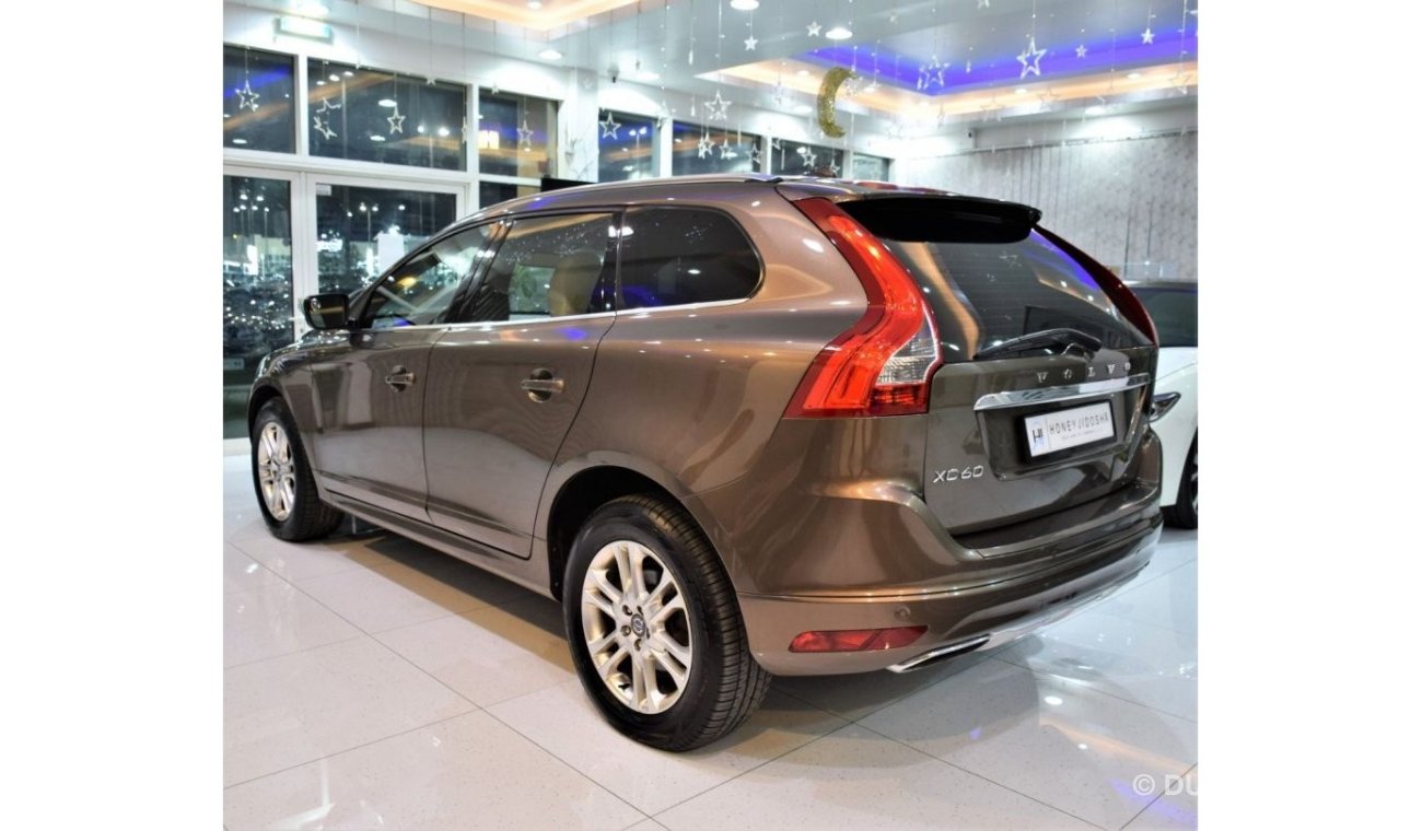 Volvo XC60 ONLY 91,000KM! Volvo XC60 T5 ( 2014 Model! ) in Brown Color! GCC Specs