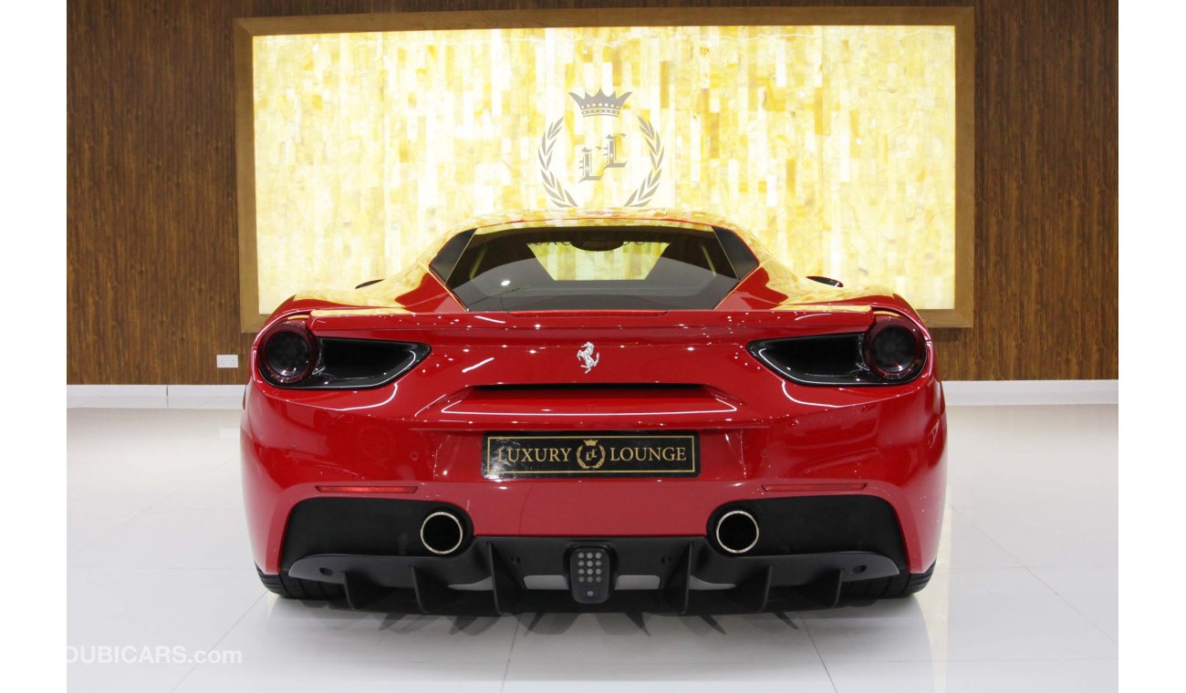 Ferrari 488 ,GCC SPECS,FULL SERVICE HISTORY, CONTRACT SERVICE