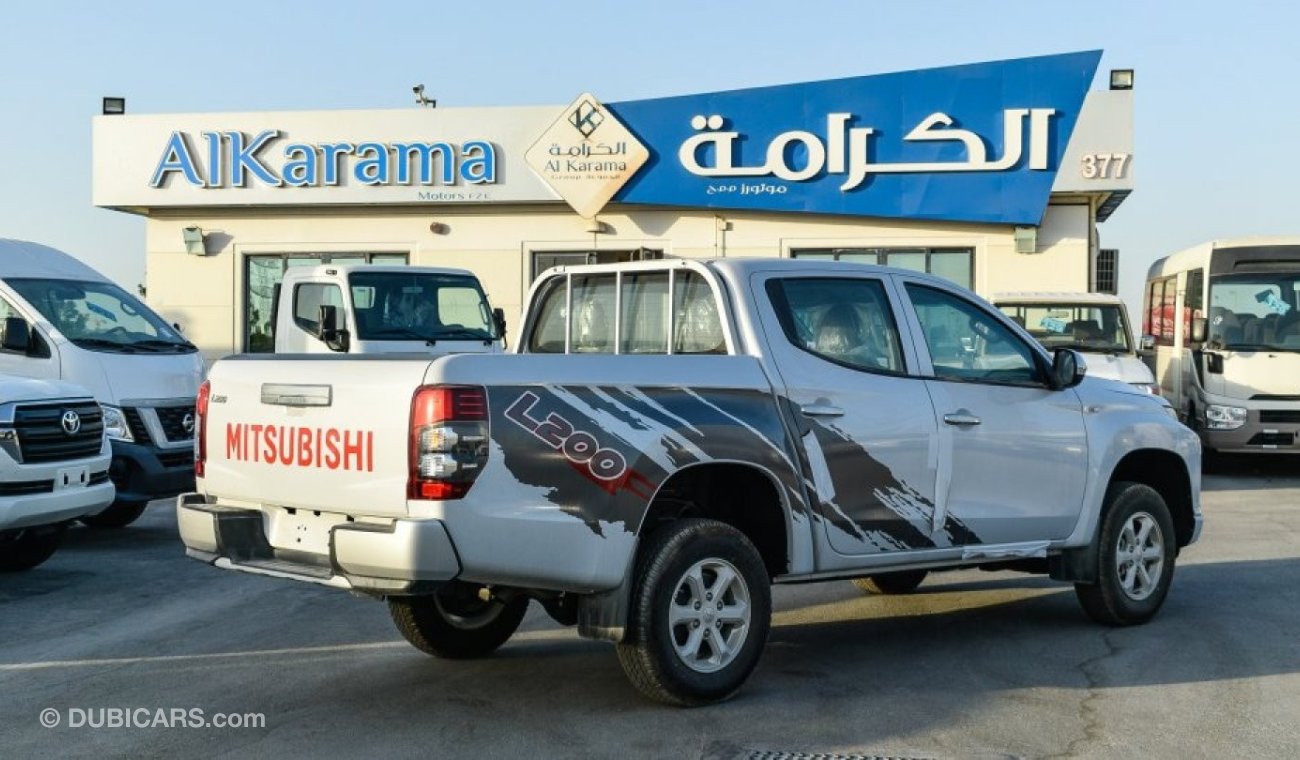 ميتسوبيشي L200 4X4  Double Cab M/T 2.4 L 4WD – Euro 4  - 16″ wheels , Petrol