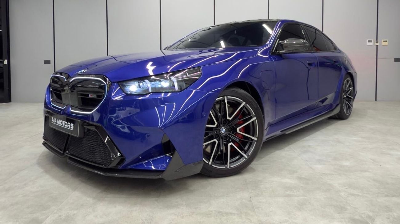 BMW M5 MASTERCLASS | GCC | 3 years warranty and service contract