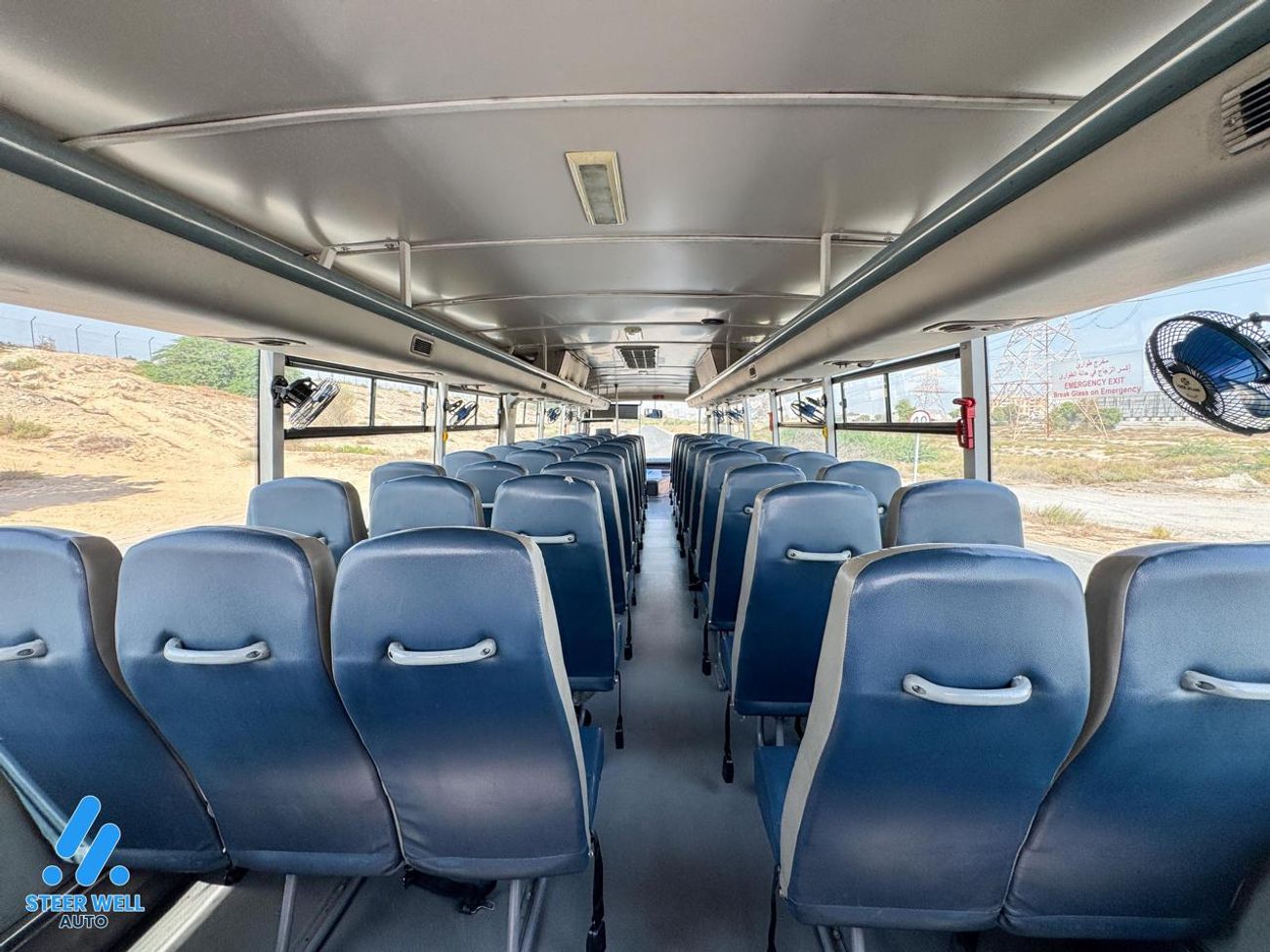 اشوك ليلاند فالكون H-Series 64-Seater Bus | Diesel | GCC Specs | Manual Transmission