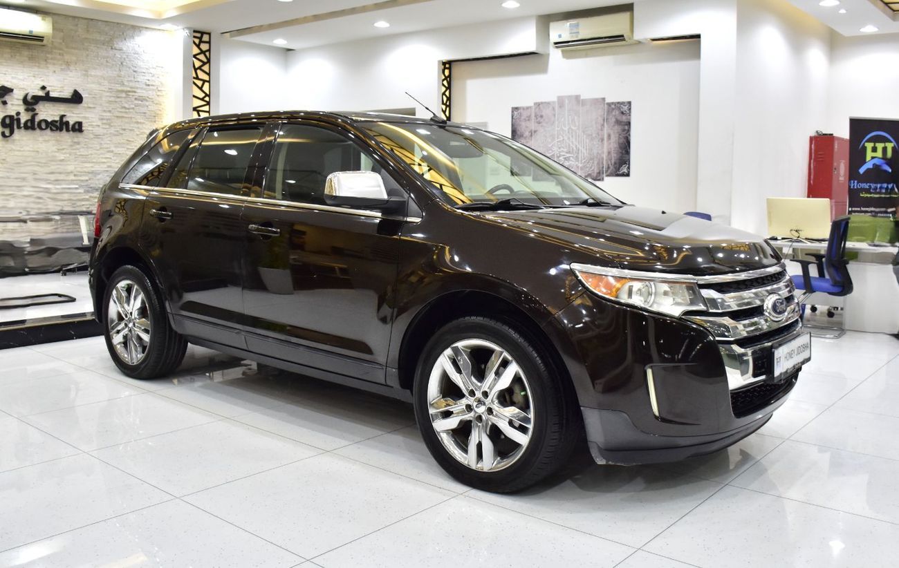 Ford Edge EXCELLENT DEAL for our Ford Edge Limited AWD ( 2014 Model ) in Dark Brown Color GCC Specs