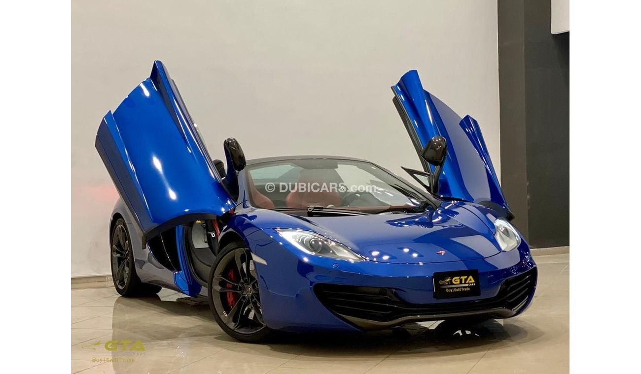 McLaren MP4 12C SPOTLESS 2014 McLaren MP4-12C Spider, Full Service History, Warranty GCC Carbon Fiber