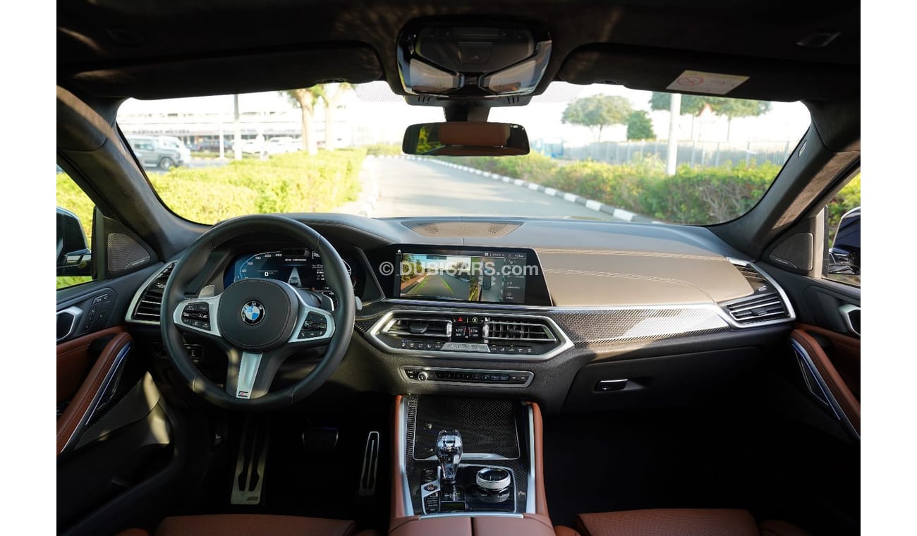 BMW X6M 2023 BMW X6 x-Drive 50i V8 Black color Carbon Fiber 0Km