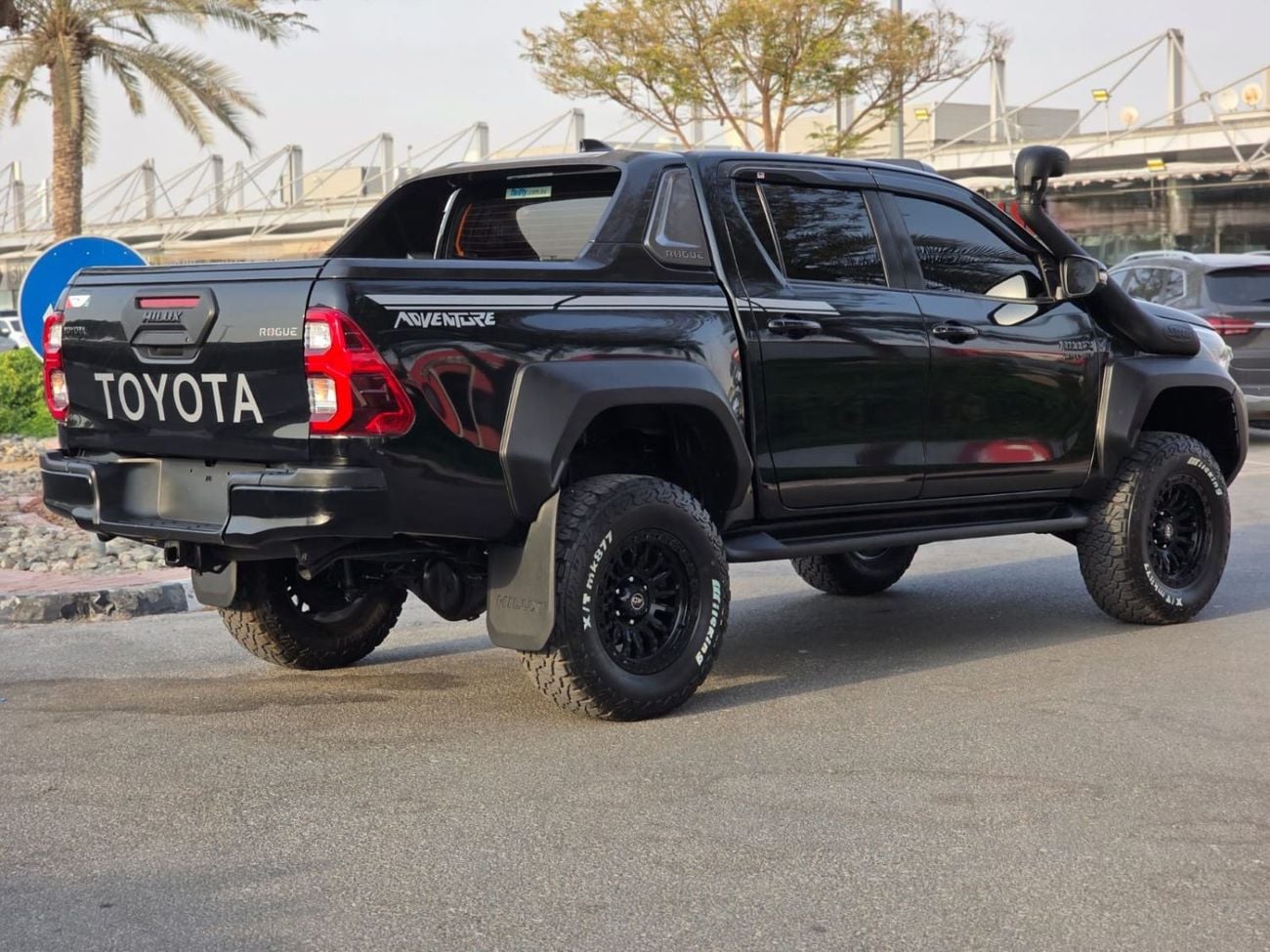 Toyota Hilux ADVENTURE 2024 | 2.8L DIESEL | AT | RHD | MODIFIED TO GR SPORTS | SPORTS BAR | ROOF MOUNTED LED LIGHTS | BONNE