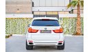 BMW X5 xDrive50i  | 2,233 P.M | 0% Downpayment | Full Option | Immaculate Condition