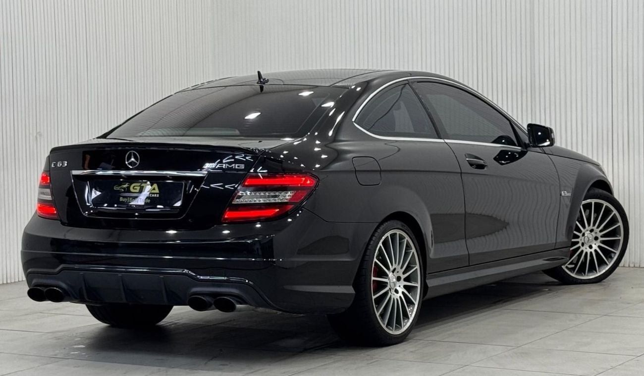 Mercedes-Benz C 63 Coupe AMG Package 2014 Mercedes Benz C63 AMG Performance Package Coup