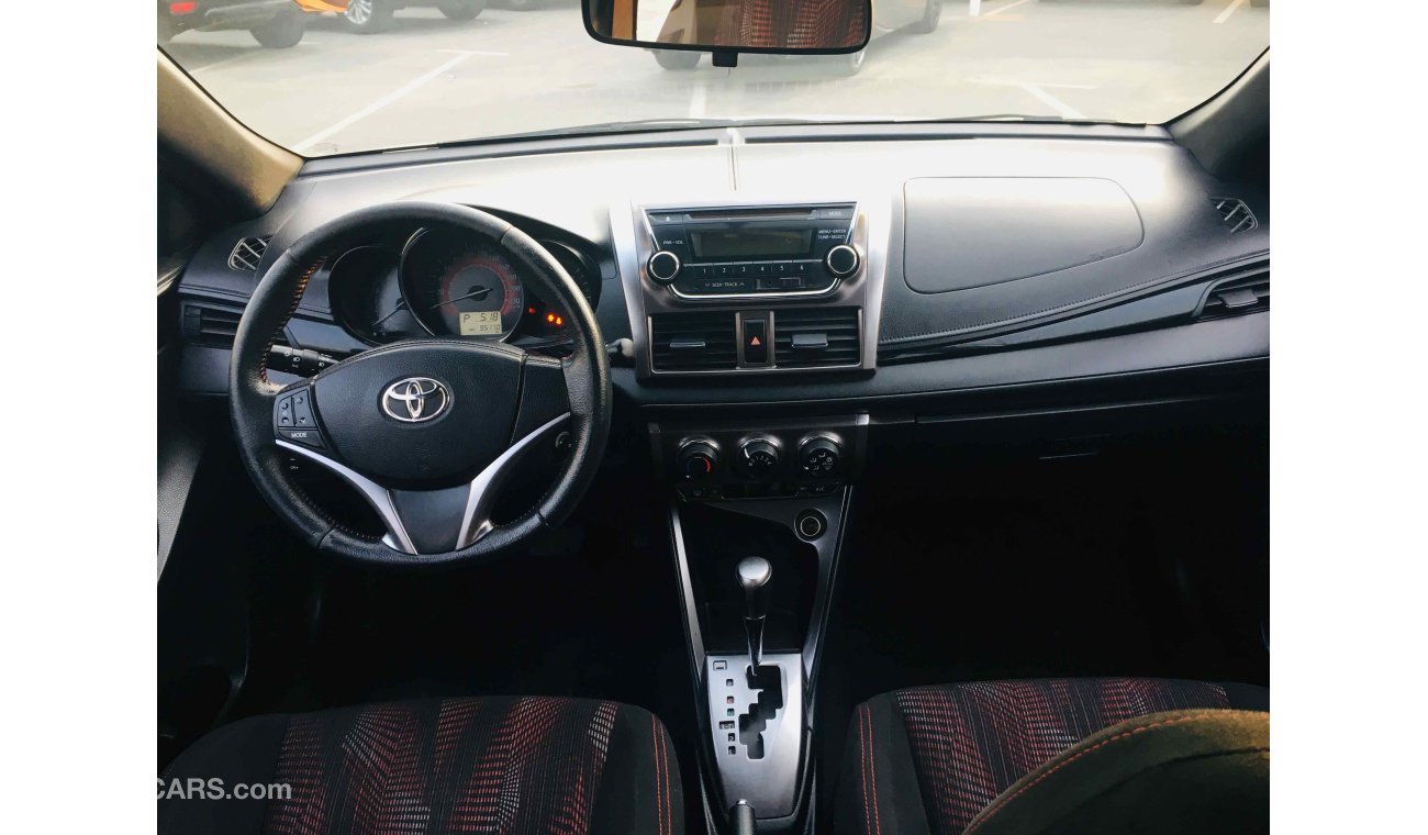 Toyota Yaris سياره نظيفه جدا بدون حوادث بحاله ممتاذه