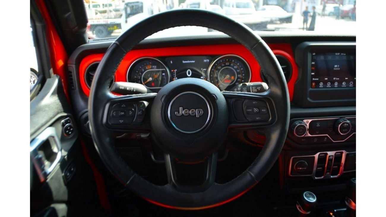 Jeep Wrangler Unlimited Sport JEEP WRONGLER 2021 RED INTERIOR
