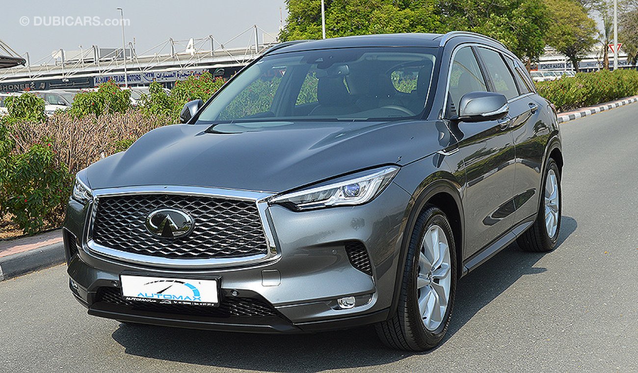 Infiniti QX50 2019, 2.0L AWD GCC, 0km w/ 5Yrs or 200K km Warranty + 2Yrs or 50K km Service at Dynatrade