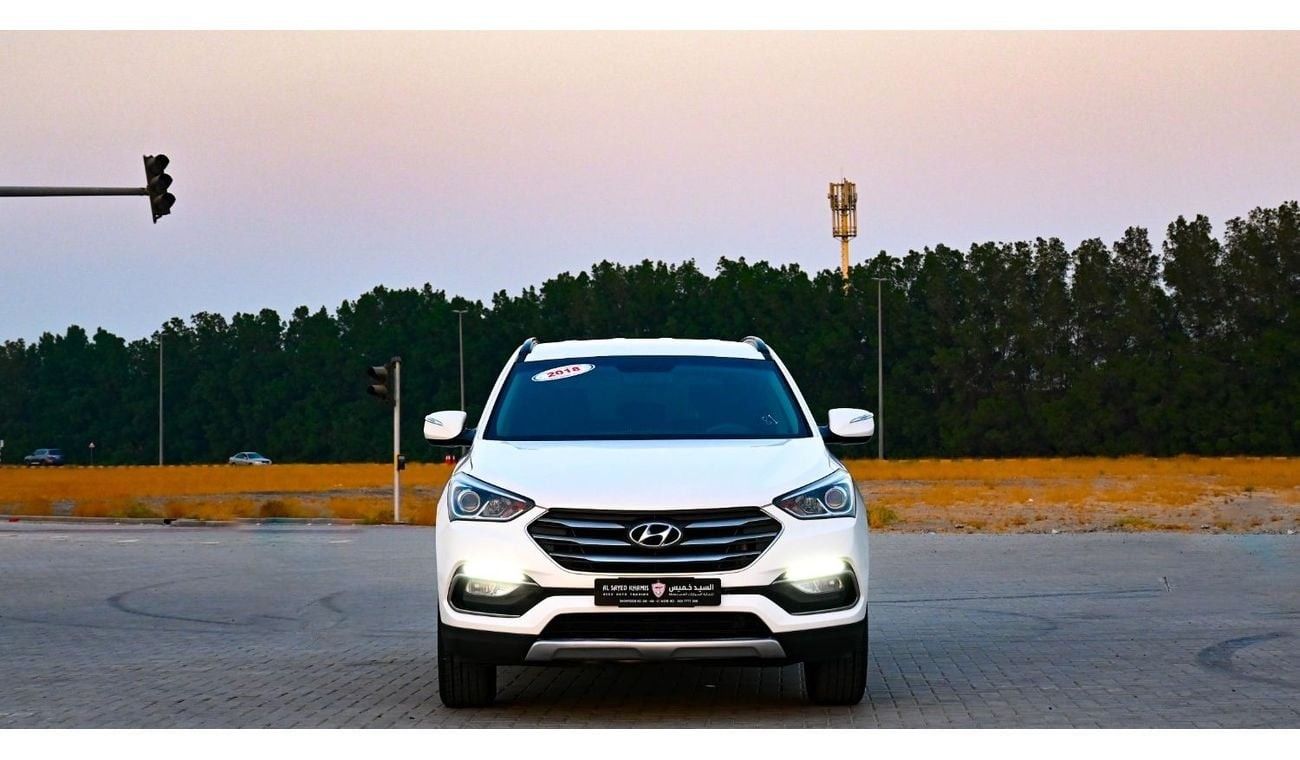 هيونداي سانتا في هيونداي سنتافي 2018 خليجي بحالة ممتازة من الداخل والخارج