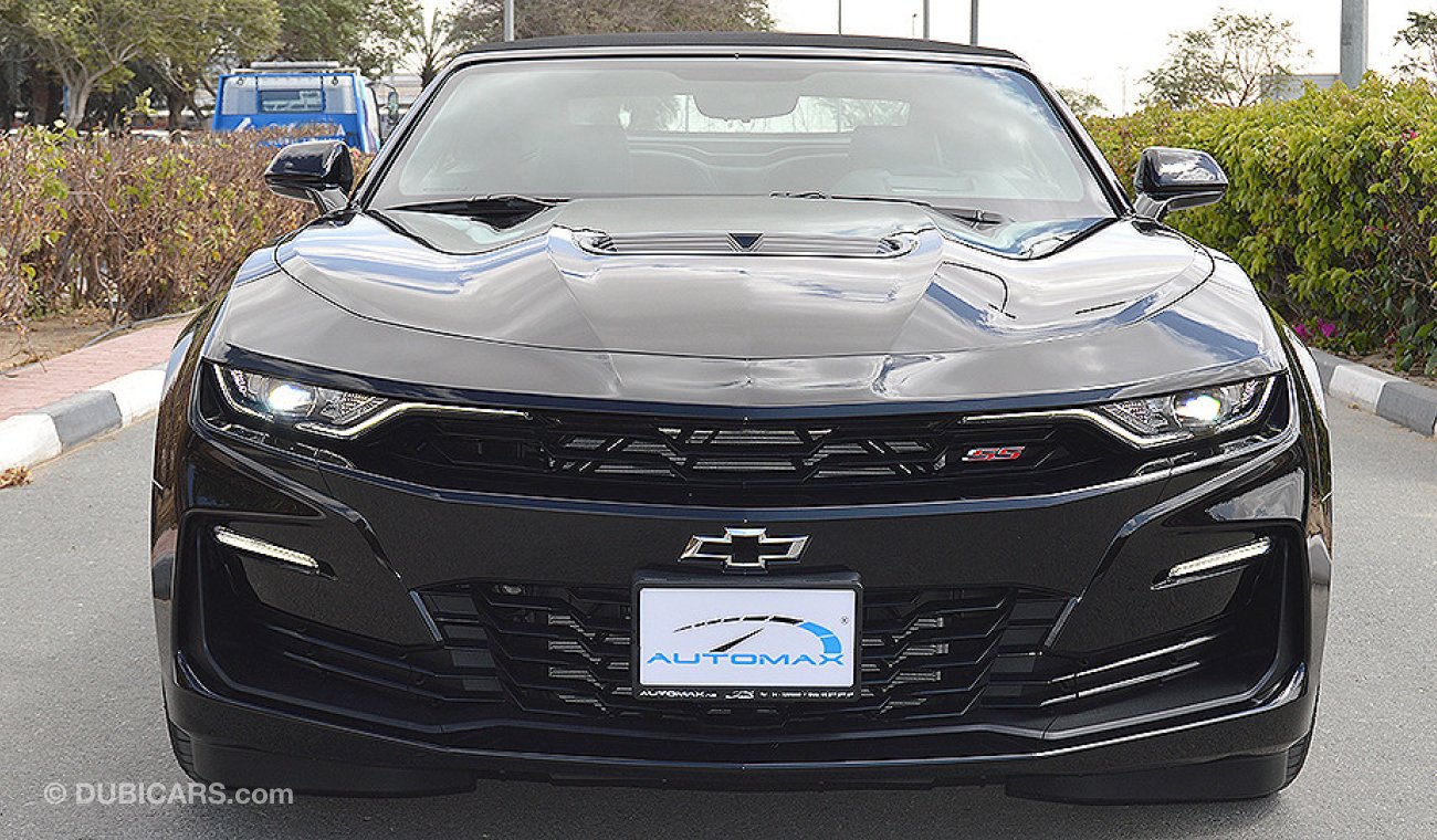 Chevrolet Camaro 2019 2SS Convertible, 6.2 V8 GCC, 0km w/ 3Yrs or 100K km Warranty and 5Yrs or 50K km Dealer Service