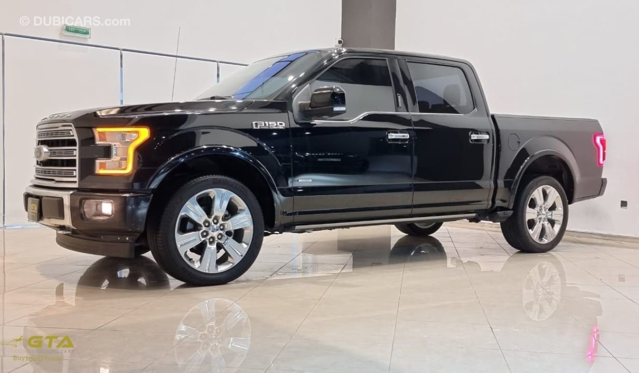 فورد F 150 2017 Ford F-150 Limited, 2022 Ford Warranty, 2022 Ford Service Contract, Full Service History, GCC