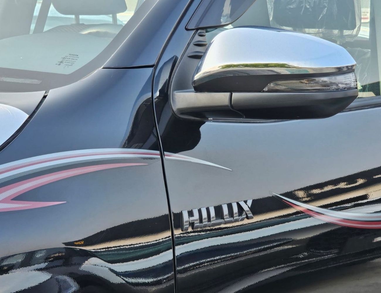 Toyota Hilux NARROW BODY DOUBLE CABIN NARROW BODY BASIC || DOUBLE CABIN / 2.7L PETROL V4 A/T / BED LINER | WINDOW VISOR | REAL CHROME BUMP