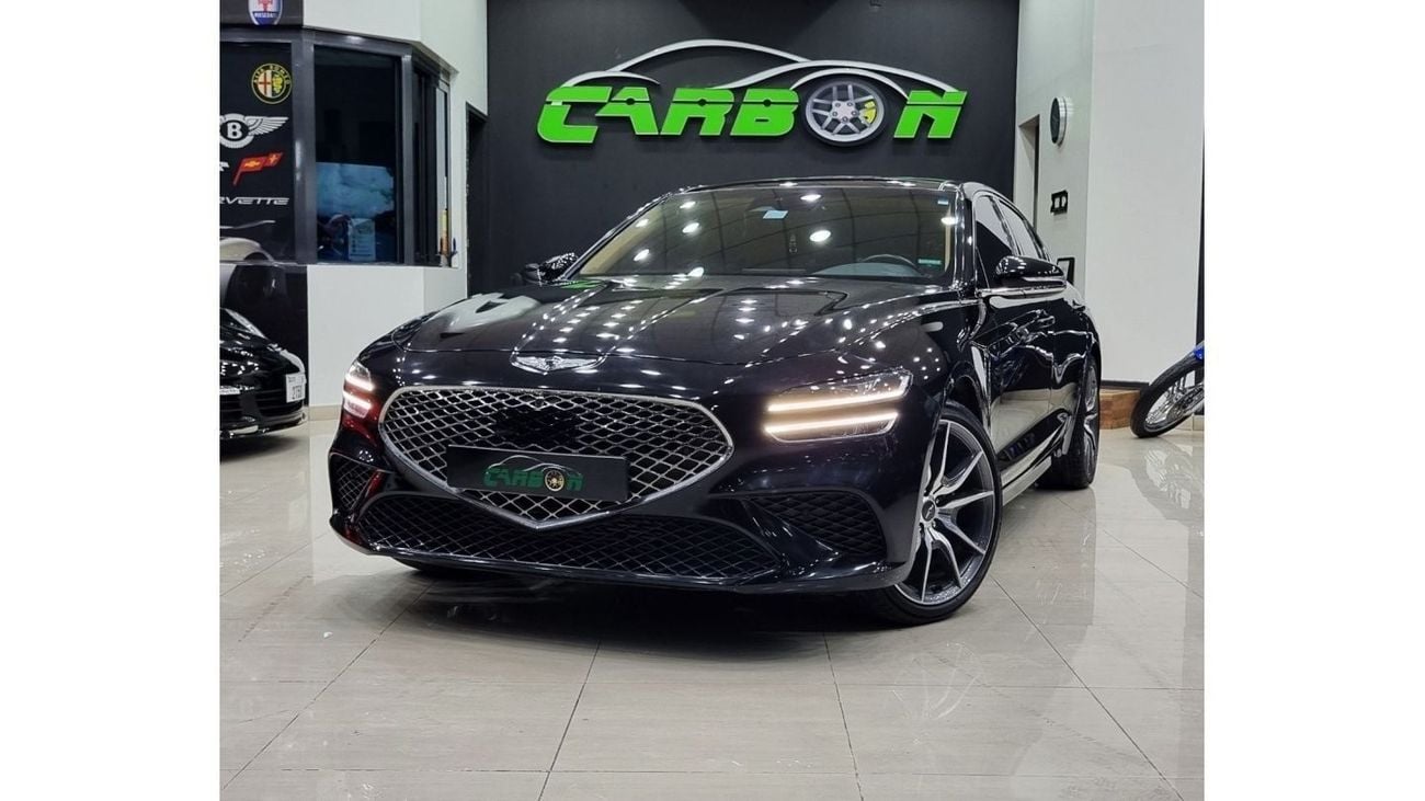 جينيسس G70 GENESIS G70 2022 IN PERFECT CONDITION WITH ONLY 27K KM FOR 115K AED