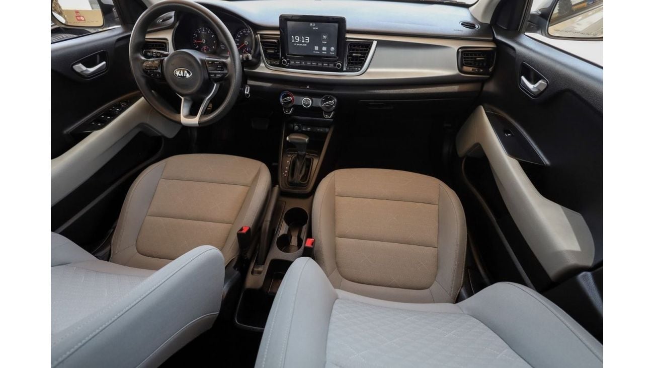 Kia Rio Kia Rio 2021 GCC under Agency Warranty with Flexible Down-Payment.