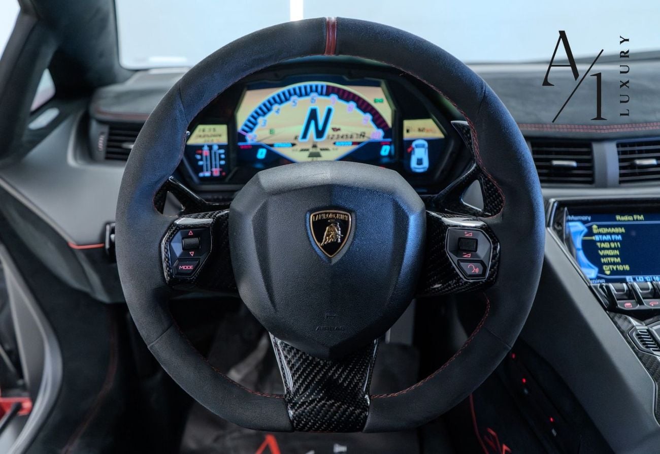 Lamborghini Aventador 2016 Lamborghini Aventador SV LP750-4, (1 di 600) With Original Novitec Parts, Excellent Condition,