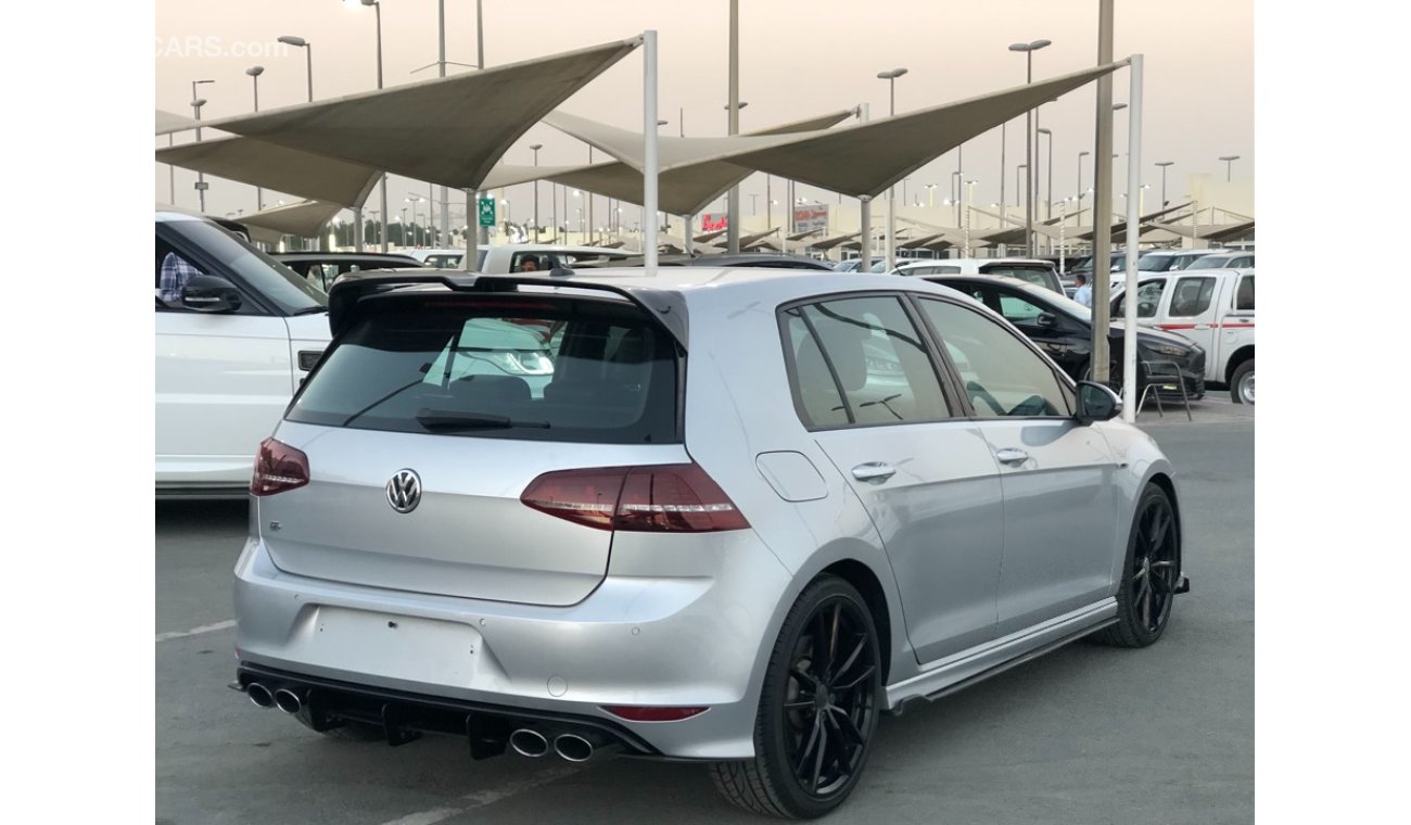 Volkswagen Golf GOLF R MODEL 2015GCC CAR PERFECT CONDITION FULL OPTION PANORAMIC ROOF LEATHER SEATS BACK CAMERA BACK