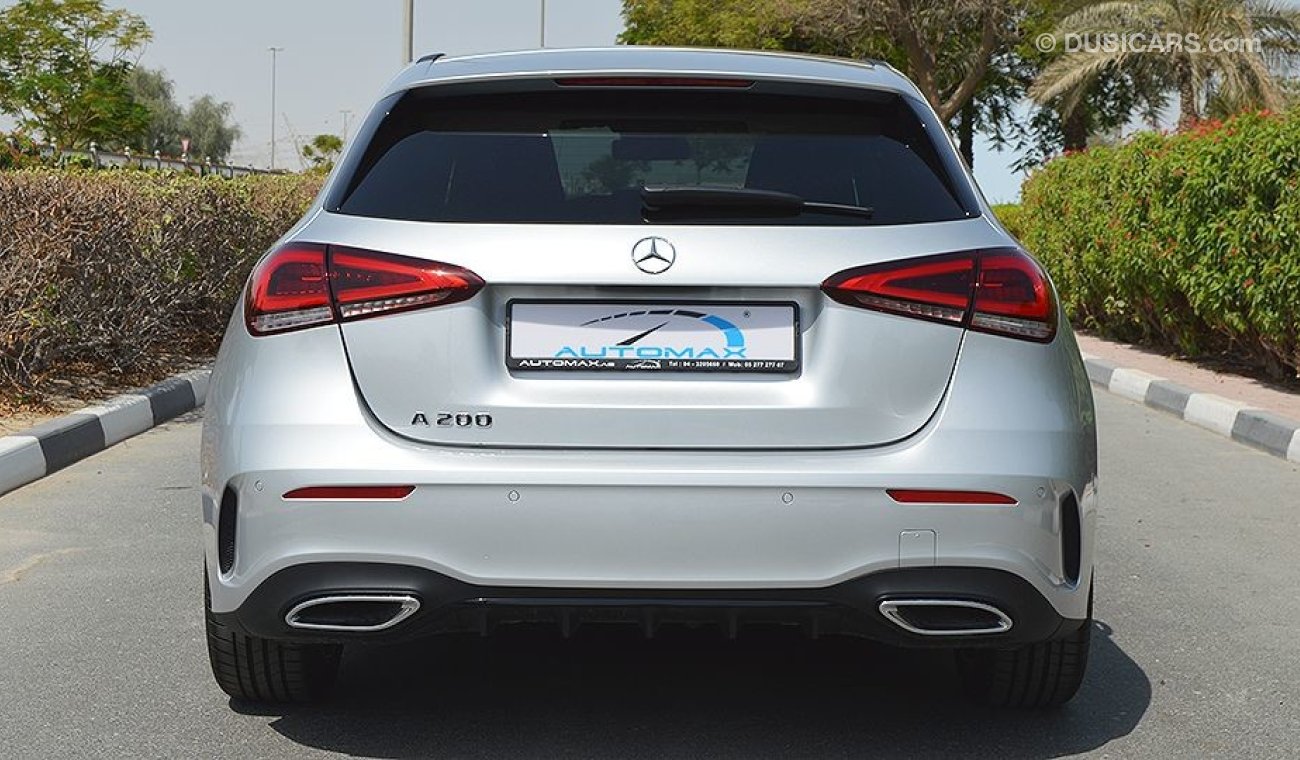 Mercedes-Benz A 200 AMG 2019, V4-Turbo GCC, 0km with 2 Years Unlimited Mileage Dealer Warranty