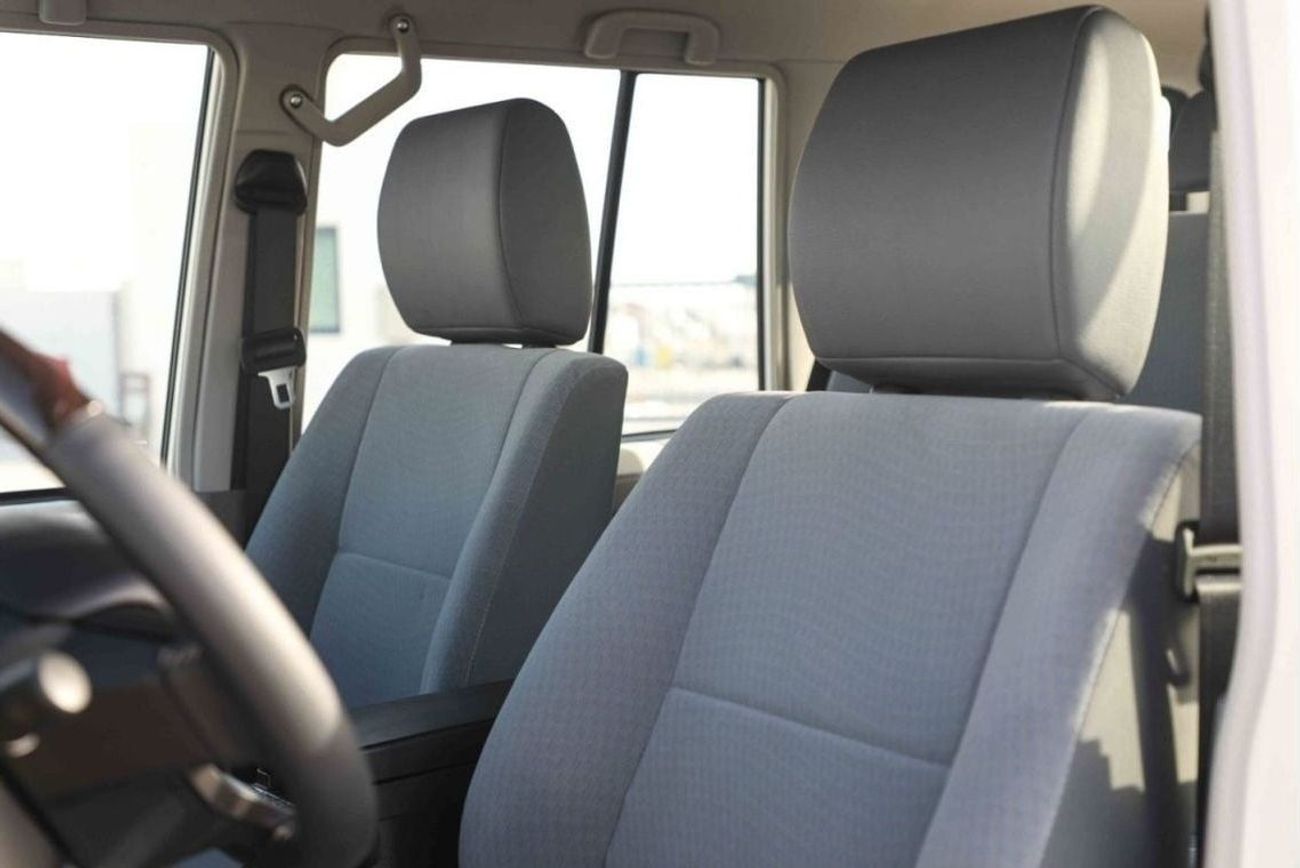 Toyota Land Cruiser 70 2024 Toyota LC76 4.0 Hard Top LX HI - White inside Bluish Grey | Export Only