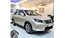 لكزس RX 350 LEXUS RX 350 2015 Model! With SERVICE HISTORY Gold Color GCC SPECS