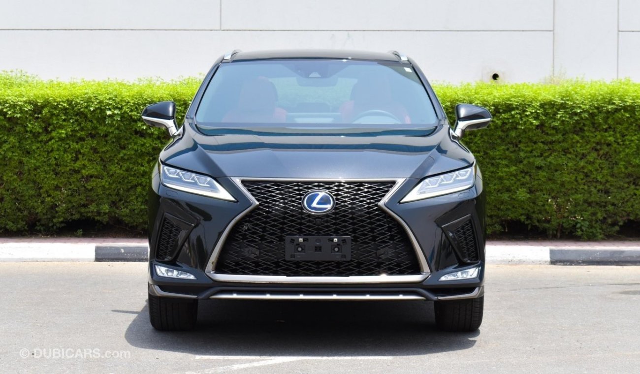 Lexus RX450h F sport 3 Hybrid. Local Registration + 10%