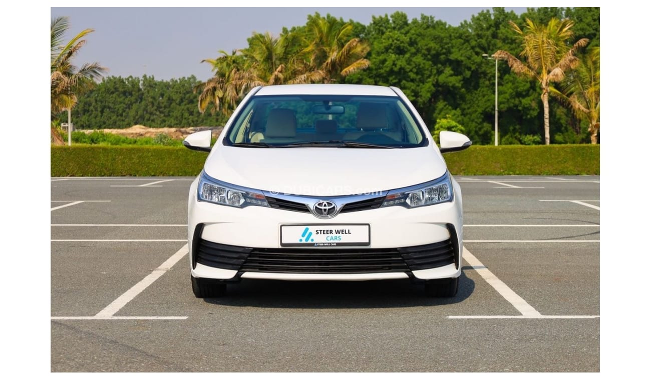 Toyota Corolla 2019 | 4dr Sedan 1.6L 4cyl Petrol A/T RWD - GCC Specs - Book now