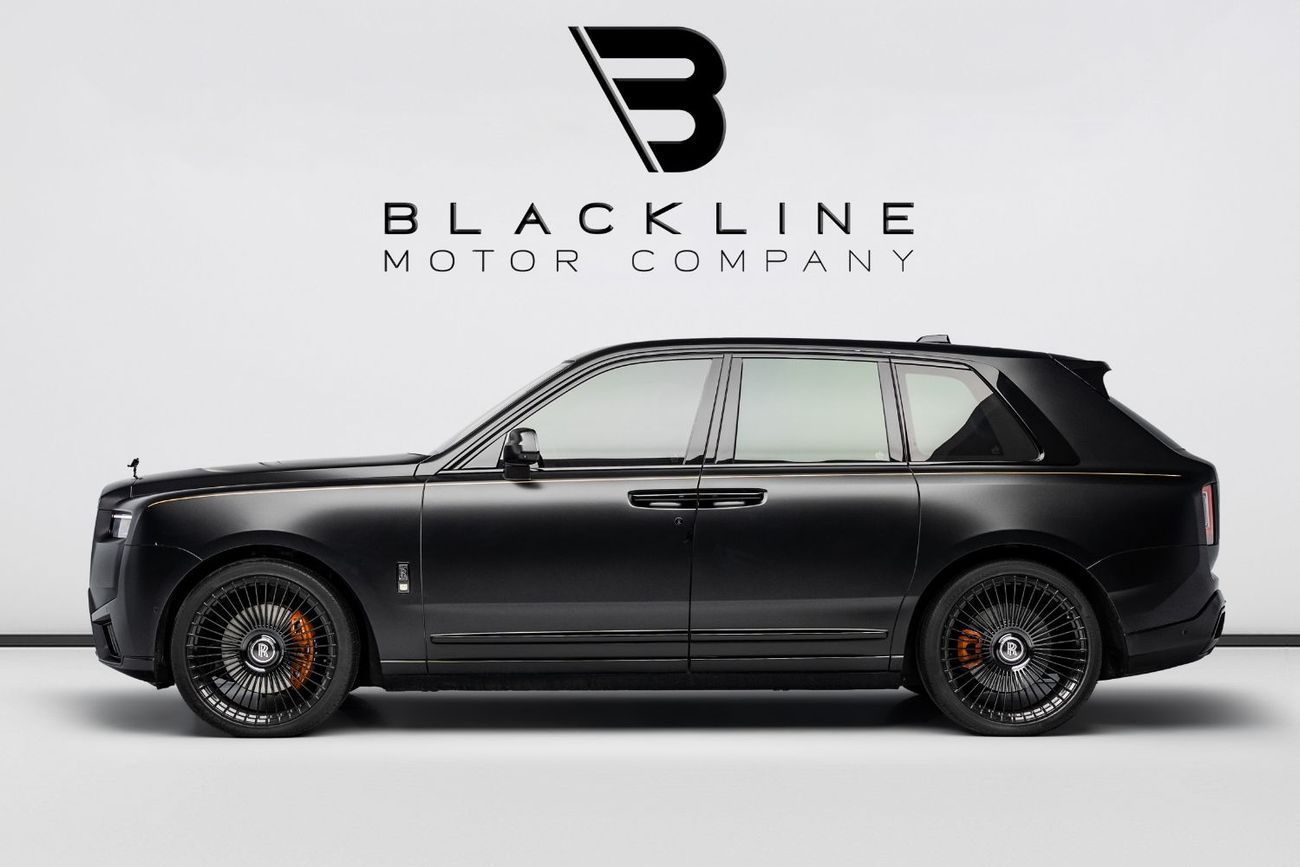 رولز رويس كولينان BUY NOW, PAY 2027 | THE BLACKLINE STANDARD | 12 Months Warranty, Low KMs, European Spec