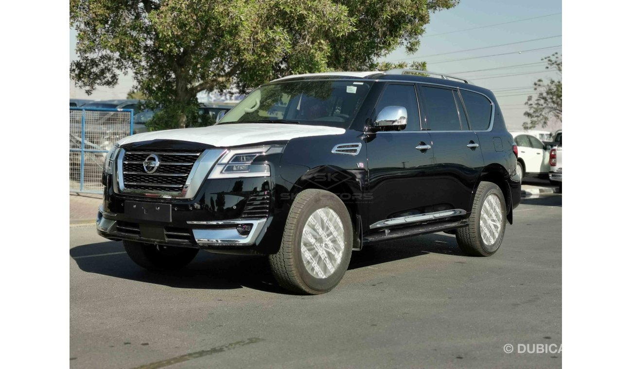 نيسان باترول 5.6L V8 PETROL, 20" RIMS, CLIMATE CONTROL, DRIVER MEMORY SEAT, HEATED SEATS (CODE # NPFO01)