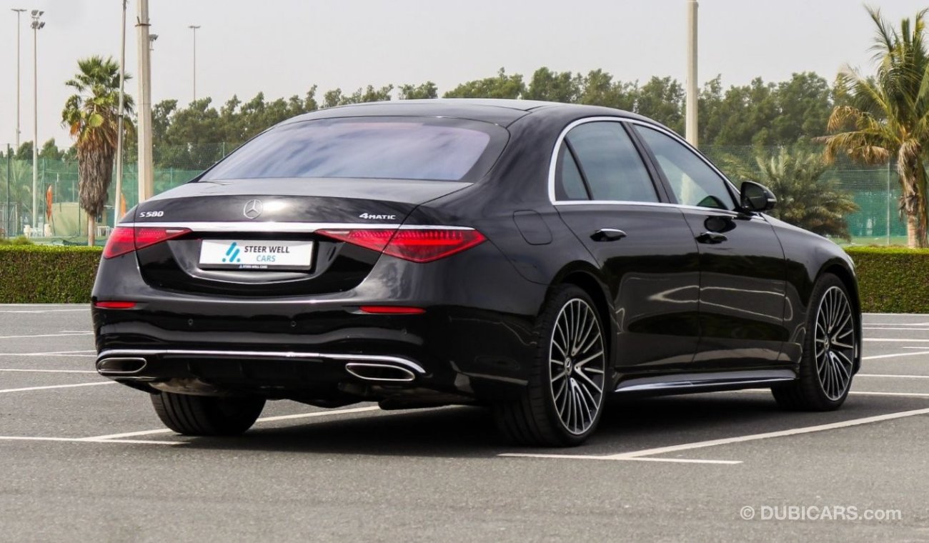 مرسيدس بنز S 580 2022 | BRAND NEW S 580 - 4 MATIC MY22 - WITH GCC SPECS EXCELLENT FEATURES