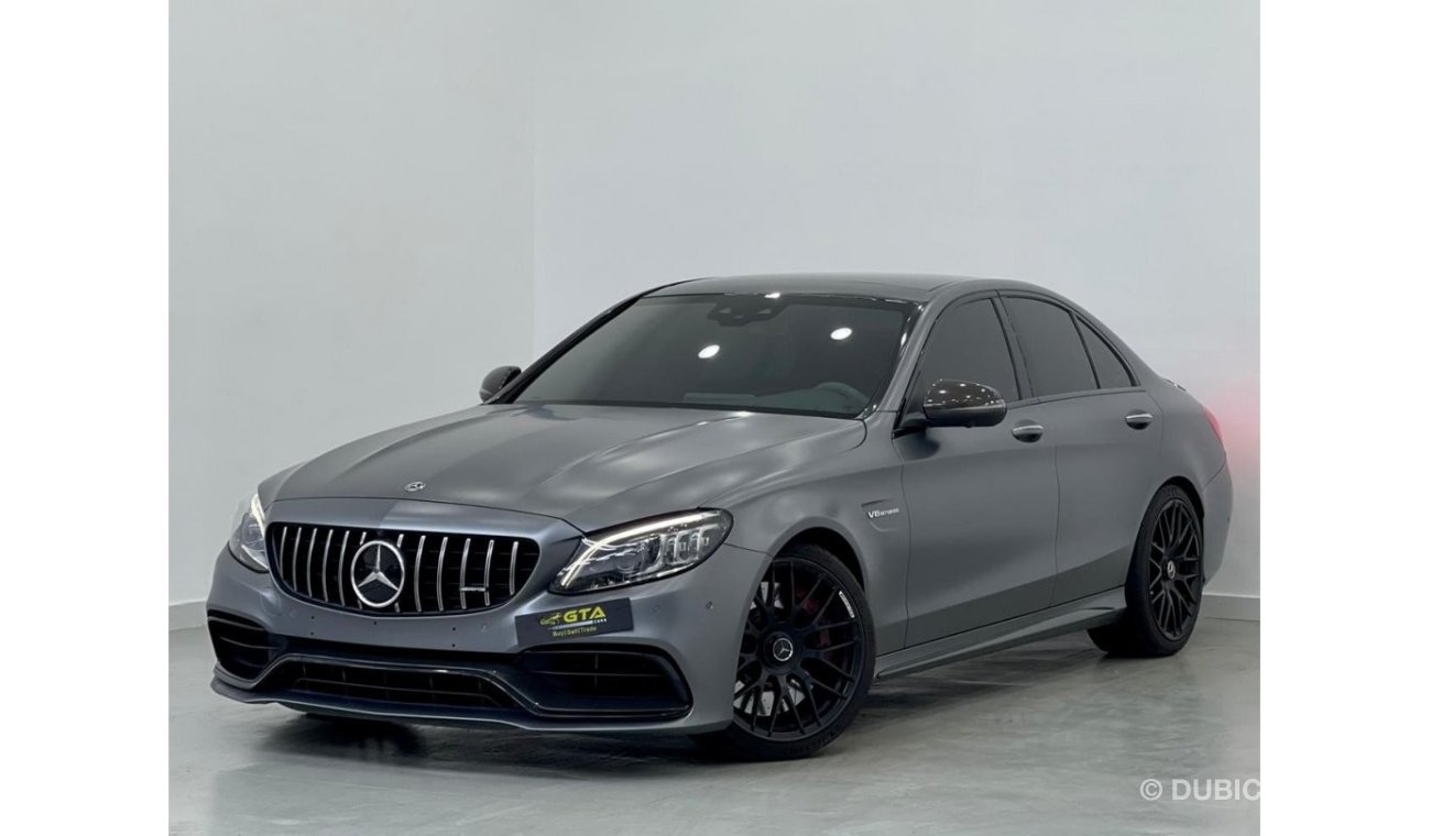 مرسيدس بنز C 63 AMG 2019 Mercedes-Benz C63S AMG, Full Service History, Warranty 2022, Low Kms, GCC