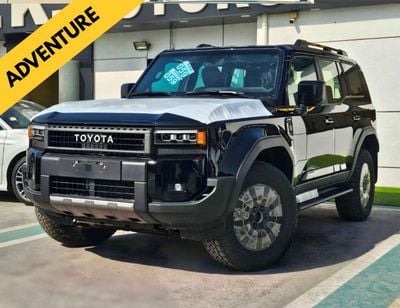 Toyota Prado ADVENTURE TURBO | 2.4L PETROL V4 | GCC SPEC | LEATHER WITH DRIVE ELECTRIC SEAT (CODE # PTADV2)