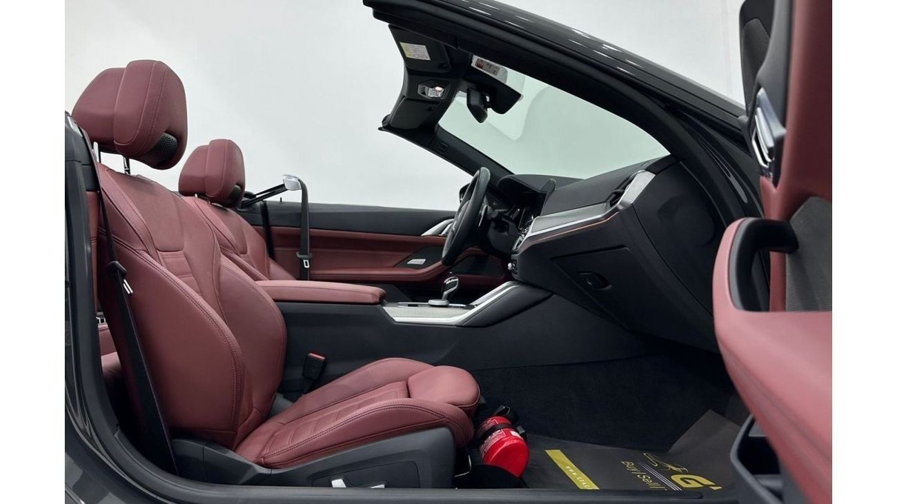 بي أم دبليو 430i M سبورت M سبورت 2022 BMW 430i M-Sport Convertible, Warranty, May 2027 BMW Service Pack, Low Kms, GCC